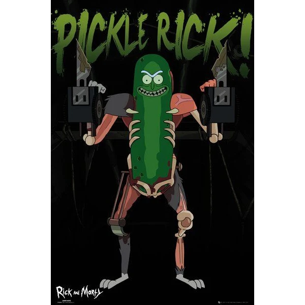 Plagát Rick and Morty - Pickle Rick (8) - Plagáty - Hlavný obrázok