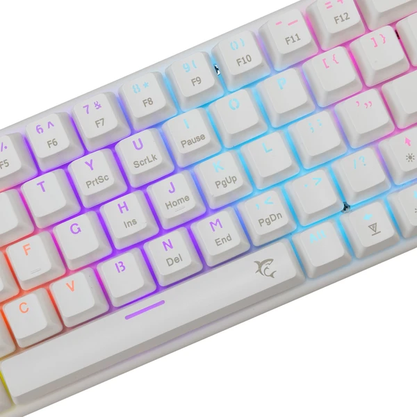 White Shark WAKIZASHI 2 herná mechanická klávesnica (US) biela - Klávesnice - Obrázok O0RB000K01
