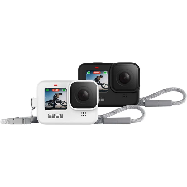 GoPro silikónové púzdro + šnúrka, biele - Puzdra - Obrázok O0T2000501