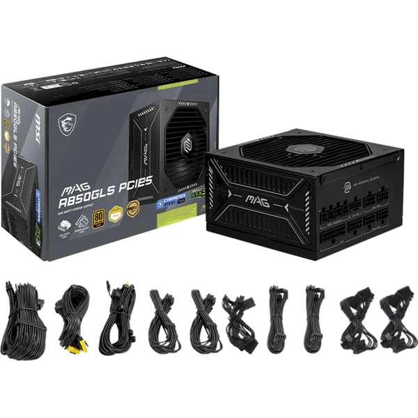 MSI MAG A850GLS PCIE5 850W - Zdroje - Obrázok O10J000K01