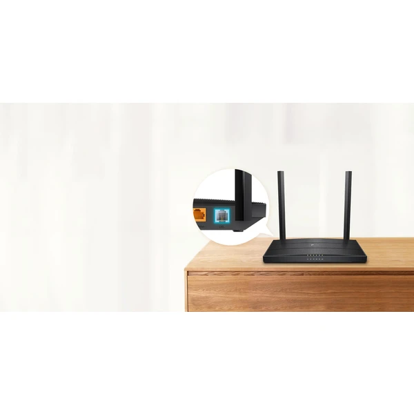 TP-Link Archer VR400 Wi-Fi 5 smerovač čierny - Wi-Fi routery - Obrázok O17U000501