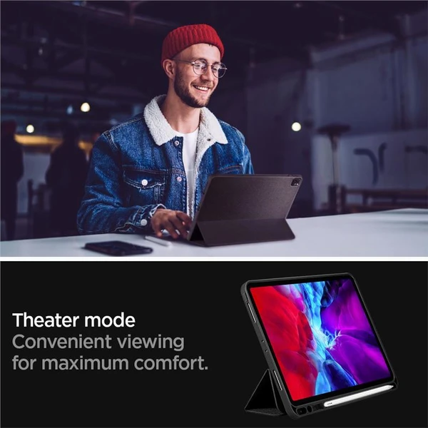 Spigen Urban Fit Apple iPad Pro 11" (22/21/20/18) čierne - Puzdra - Obrázok O1E5000O01