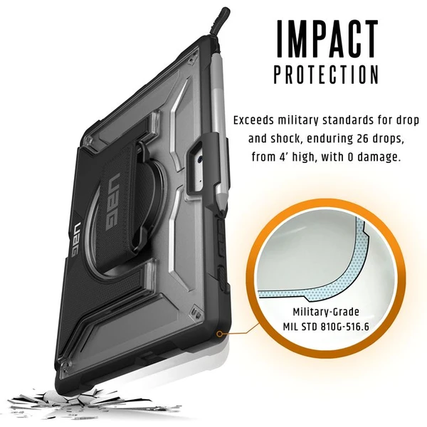 UAG Plasma with Handstrap puzdro Microsoft Surface Go 1/Go 2/Go 3/Go 4 - Puzdra - Obrázok O1L3000K01