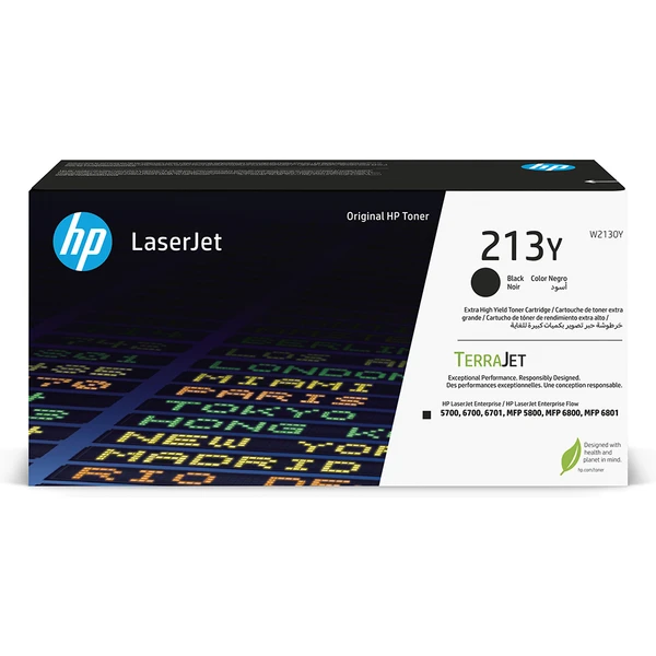HP W2130Y č. 213Y Čierna Originálne - Tonery - Hlavný obrázok