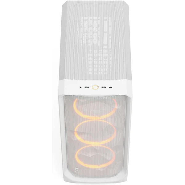 Fractal Design Meshify 3 White RGB TG Clear Tint - Počítačové skrine - Obrázok O22G000J01