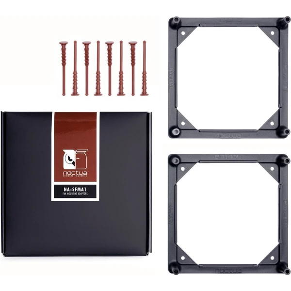 NOCTUA NA-SFMA1 - sada dvoch adaptérov NA-FMA1 pre inštaláciu ventilátorov - Ventilátory pre PC - Obrázok O233000P01