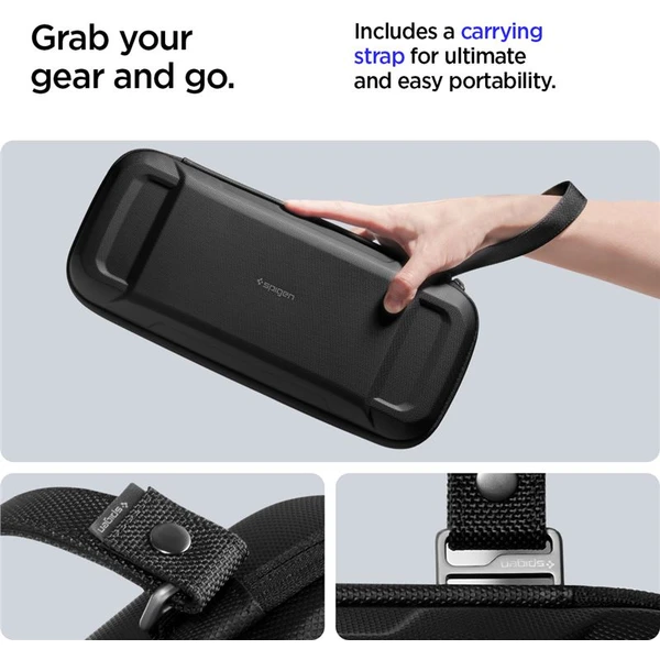 Spigen Rugged Armor Pro púzdro Sony Playstation Portal čierne - Puzdra - Obrázok O263000N01
