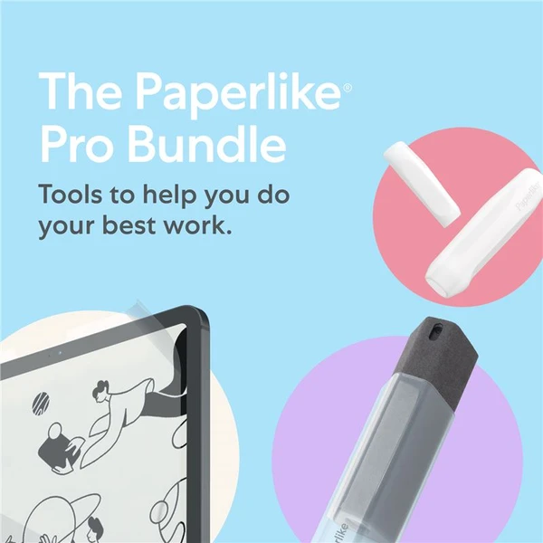 Paperlike Bundle fólie na písanie a kreslenie sada Apple iPad Pro 11" (2018-2023)/Air 10,9" (2020-20 - Ochranné fólie a sklo - Obrázok O266000N01