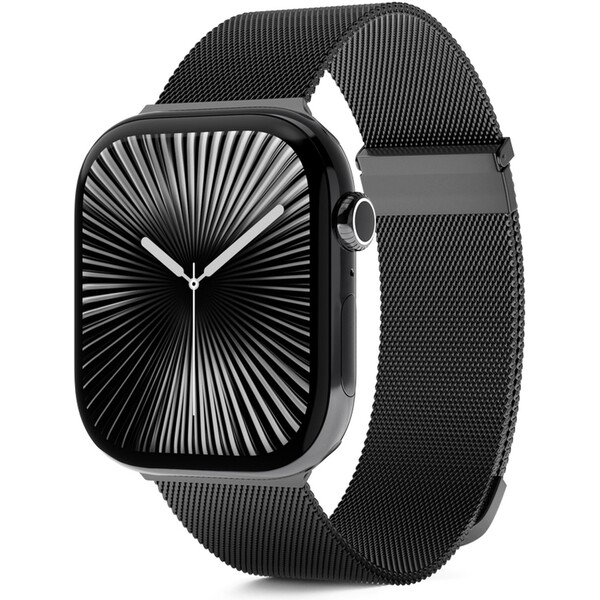 E-shop iWant Milanese+ remienok pre Apple Watch 42/41/40/38mm vesmírne šedý