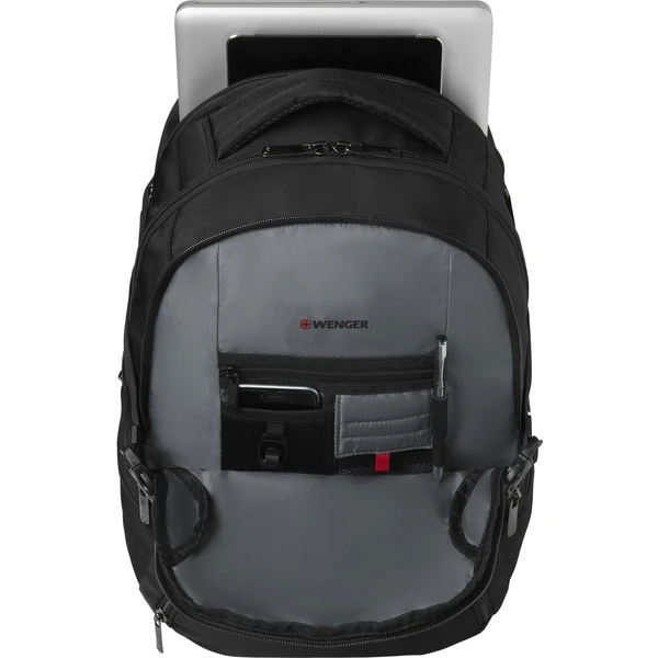 WENGER TRANSIT 16" batoh na notebook deluxe čierny - Batohy - Obrázok O291000P01
