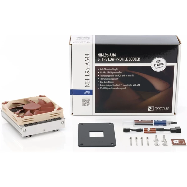NOCTUA NH-L9a-AM4 - chladič procesora - Chladiče - Obrázok O2B3000P01