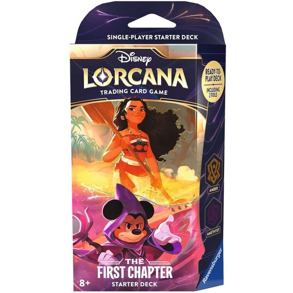 Disney Lorcana: First Chapter - Starter Deck Amber & Amethyst