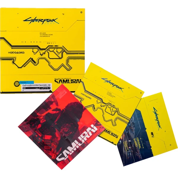 Vinyl Set 3LP - Cyberpunk 2077 soundtrack a Samurai - Vinylové dosky - Hlavný obrázok