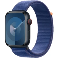 Apple Watch prevliekací športový remienok 45mm morsky modrý - Remienky