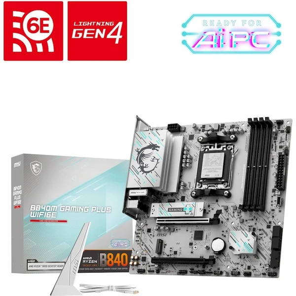 MSI B840M GAMING PLUS WIFI6E - Základné dosky - Obrázok O2KM000K01
