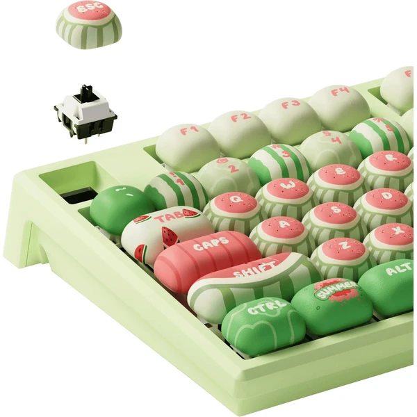 Akko MonsGeek MG108B Watermelon herná klávesnica (US) - Klávesnice - Obrázok O2OG000K01