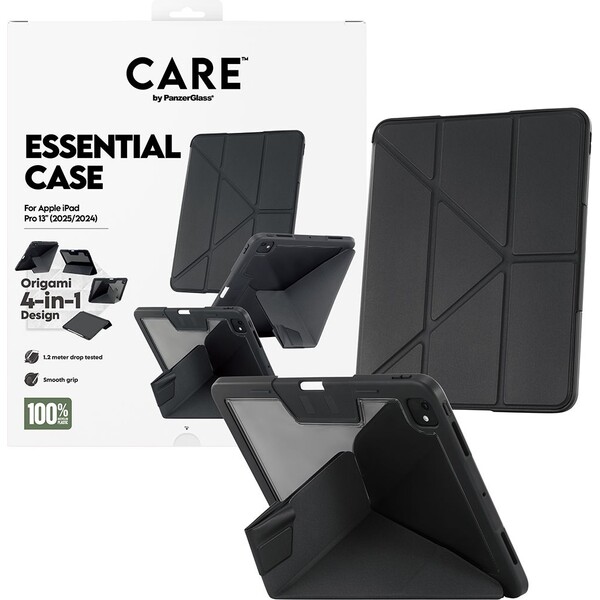 E-shop PanzerGlass® CARE 4v1 Essential puzdro Apple iPad Pro 13" (2025/2024) čierne