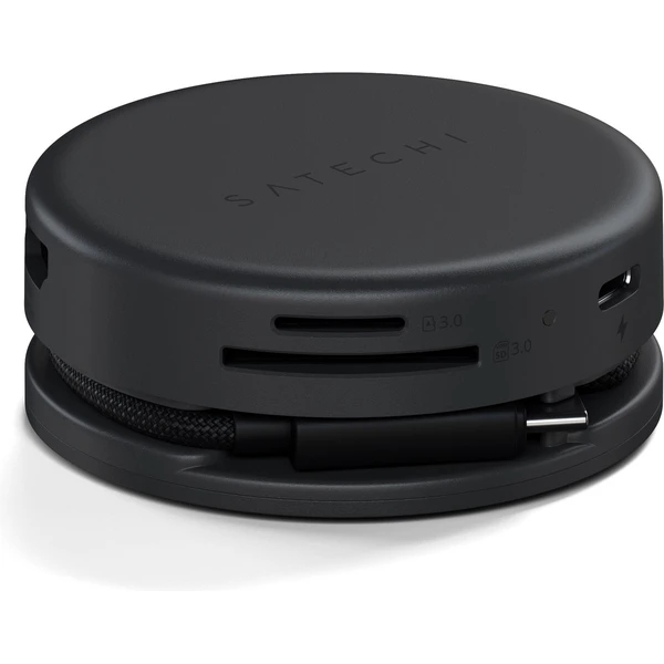 Satechi OntheGo 7v1 USB multiportový Hub čierny - USB huby - Obrázok O30N000K01