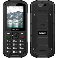 EVOLVEO StrongPhone X5 vodotesný odolný Dual SIM telefón čierno-sivý - Mobilné telefóny