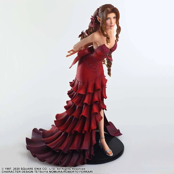 Soška Statické Arts Gallery Final Fantasy VII Remake - Aerith Gainsborough (Dress Ver.) 24 cm - Sochy a sošky - Obrázok O352000O01