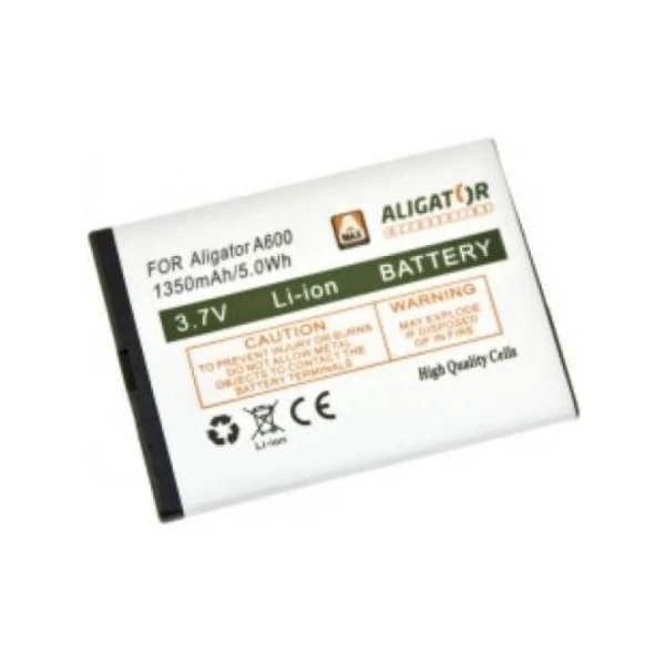 Aligator batéria pre Aligator A600 1350mAh - Batérie - Obrázok O37A000101