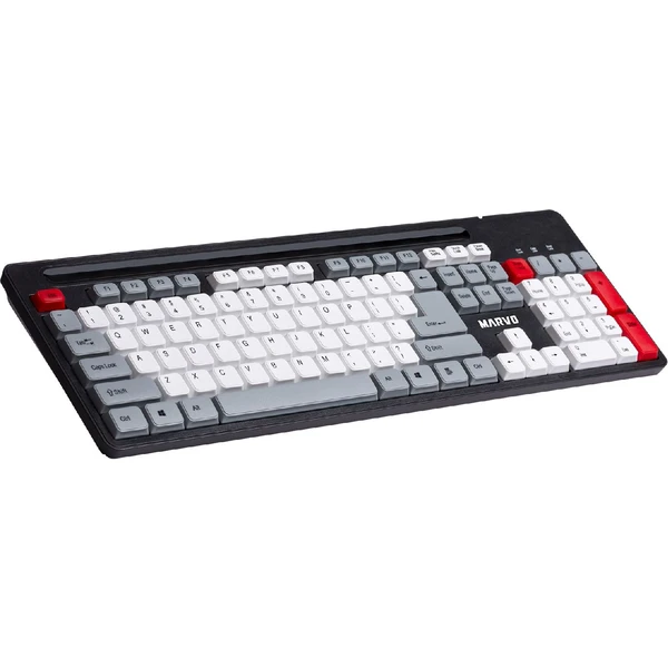 Marvo KB005 drôtová klávesnica (US) čierno-červená - Klávesnice - Obrázok O3F2000O01