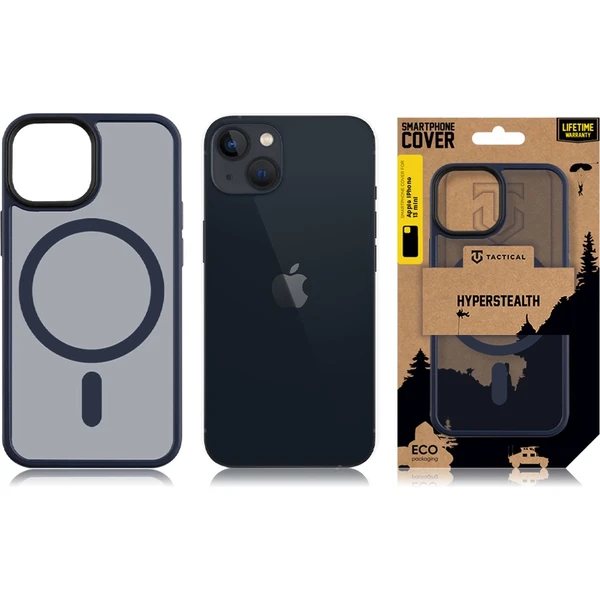 Tactical MagForce Hyperstealth kryt iPhone 13 mini Deep Blue - Puzdra - Obrázok O3G1000701