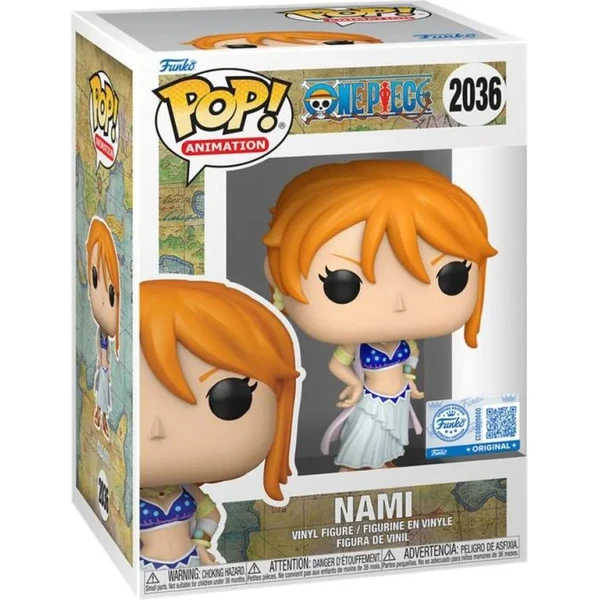 Funko POP! #2036 Animation: One Piece - Nami Alabasta (Exclusive) - Funko POP! - Obrázok O3JM000K01