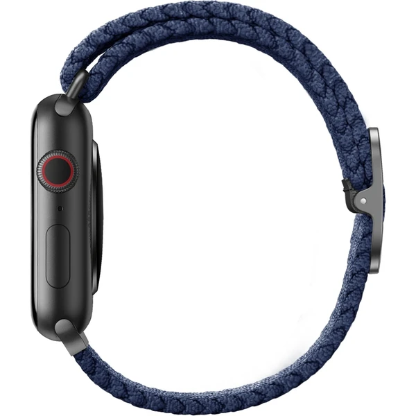 UNIQ Aspen Braided remienok Apple Watch 46/45/44/42mm modrý - Remienky - Obrázok O3LP600301