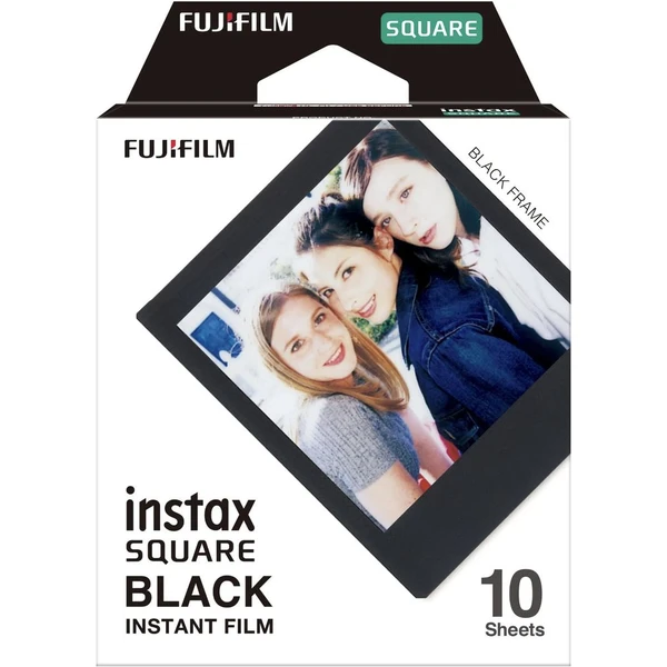 Fujifilm Instax Square Black film (10 ks) - Filmy pre instantné fotoaparáty - Obrázok O3Z6000O01