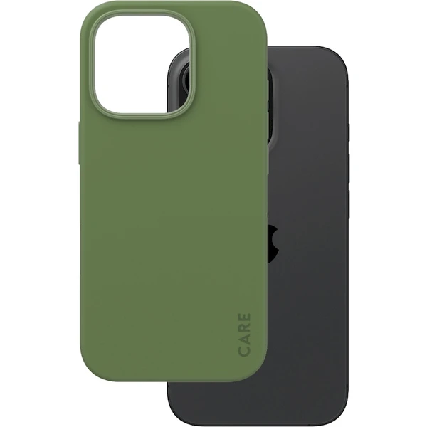 PanzerGlass® CARE kryt Apple iPhone 16 Pro MagSafe Fearlessly zelený - Puzdra - Obrázok O408000P01