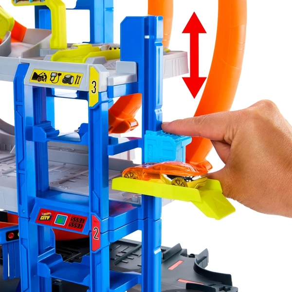 Hot Wheels CITY Mattel - Maxi Garáž - Hračky - Obrázok O40J000K01