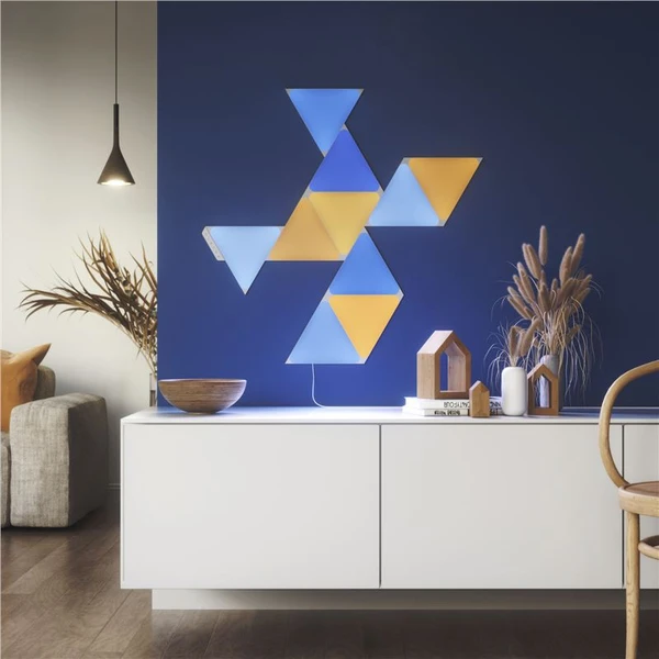 Nanoleaf Shapes Triangles Expansion Pack (3 ks) inteligentné modulárne osvetlenie - Inteligentné osvetlenie - Obrázok O453000501
