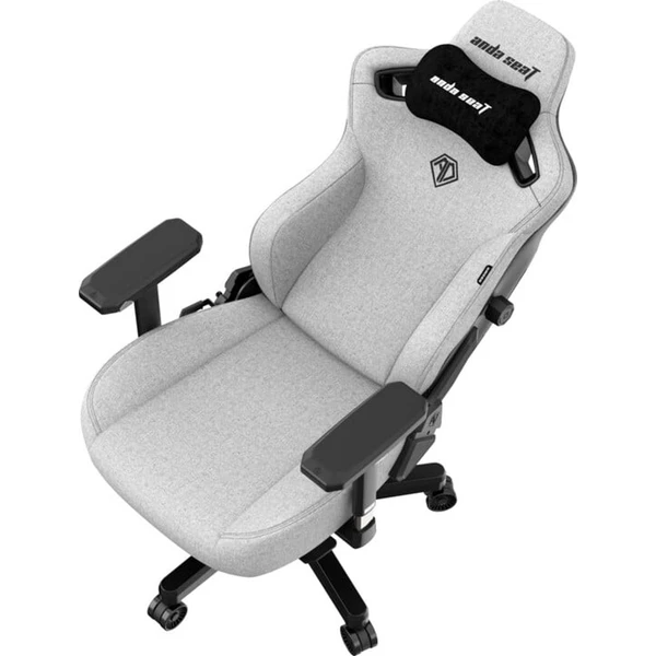 Anda Seat Kaiser Series 3 XL látková herná stolička sivá - Stoličky - Obrázok O454000P01