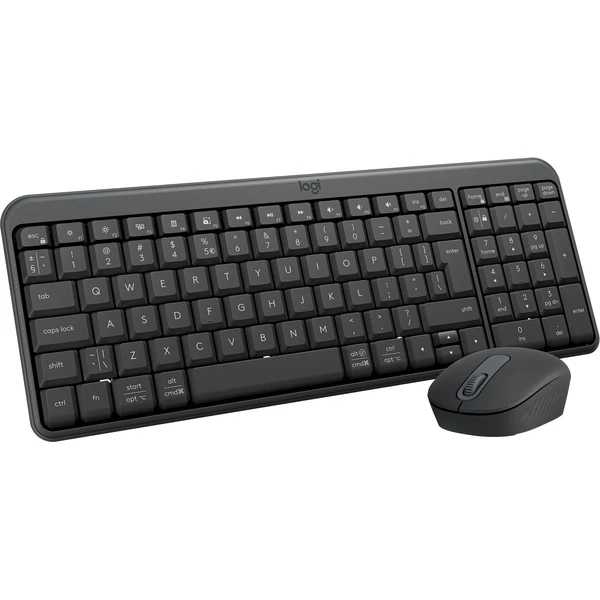 Logitech MK250 US set klávesnica a myši svetlo šedá - Klávesnicové sety - Obrázok O46F000K01