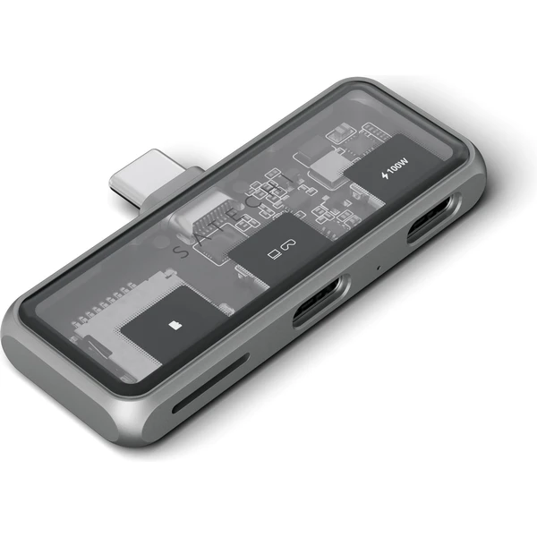 Satechi Mobile XR Hub s duálnym USB-C a microSD vesmírne šedý - USB huby - Obrázok O4BF000O01