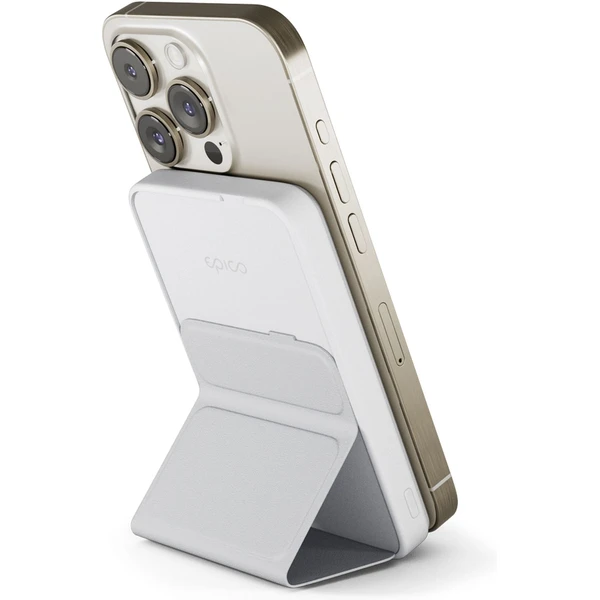 iWant Mag+ MagSafe powerbanka so stojanom 7000mAh biela - Powerbanky - Hlavný obrázok