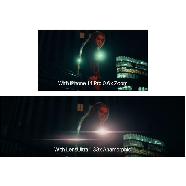 ShiftCam LensUltra 1.33x Anamorphic objektív pre telefón - Prídavné objektívy - Obrázok O4J2000K01