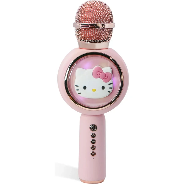OTL Hello Kitty PopSing LED karaoke mikrofón - Mikrofóny - Obrázok O4NA000O01