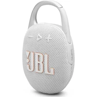 JBL Clip 5 biela - Reproduktory