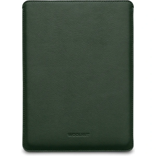Woolnut kožené puzdro MacBook Pro 13"/MacBook Air 13" tmavozelené - Puzdra - Obrázok O4SR100501