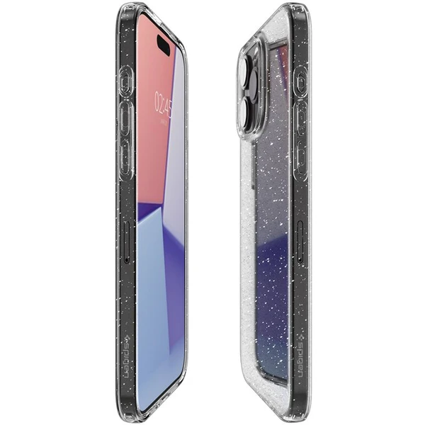 Spigen Liquid Crystal Glitter kryt iPhone 15 Pro  trblietavý - Puzdra - Obrázok O4U8000601