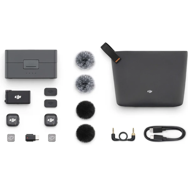 DJI Mic 3 (2 TX + 1 RX + Charging Case) - Mikrofóny - Hlavný obrázok