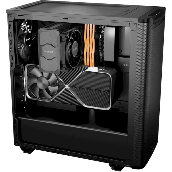 Be quiet! Pure Base 501 Airflow Window čierna - Počítačové skrine - Obrázok O4XA000J01