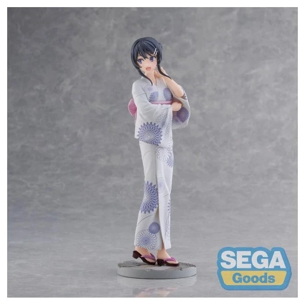 Figúrka Sega Rascal Does Not Dream of Bunny Girl Senpai Luminasta - Mai Sakurajima Yukata 22 cm - Figúrky - Hlavný obrázok