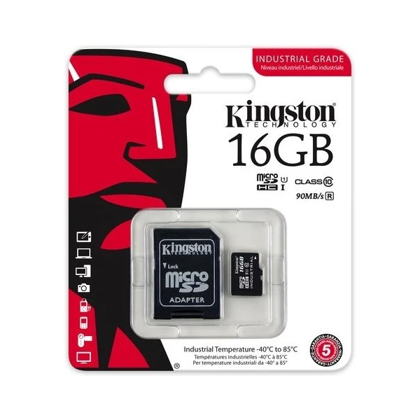Kingston microSDHC Industrial - Pamäťové karty - Obrázok O54X000501