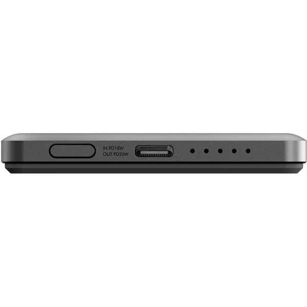 ENERGEA AluPac Air powerbanka s MagSafe, 5000 mAh sivá - Powerbanky - Obrázok O593000J01