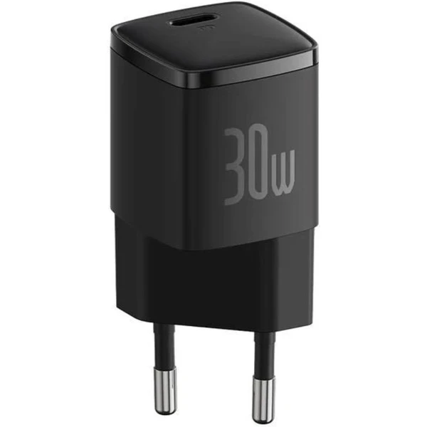 Baseus Cube Pro nabíjací adaptér 30W USB-C PD čierny - Nabíjačky - Hlavný obrázok