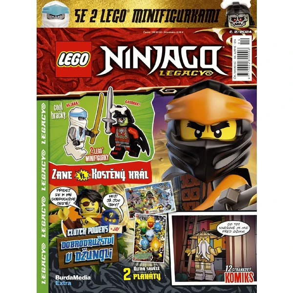 Časopis LEGO Ninjago Legacy 02/24 - Časopisy - Hlavný obrázok