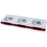 Lian Li UNI FAN TL LCD Series Reverse Blade ventilátor 3x120mm + ovládač biely - Ventilátory pre PC